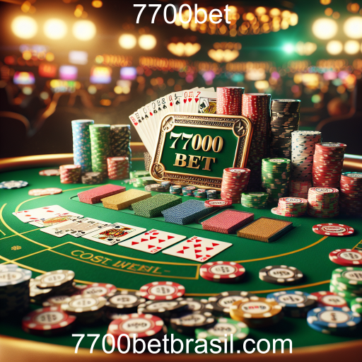 Descubra o Mundo do Pôquer no 7700bet